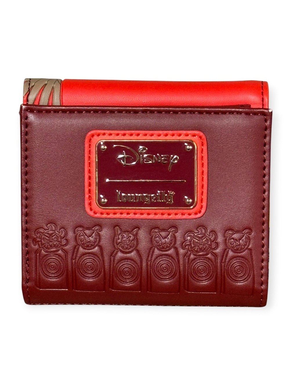 Loungefly Sunset Pegasus Trifold Wallet in Brown, Orange and Yellow - Picture 3 of 3